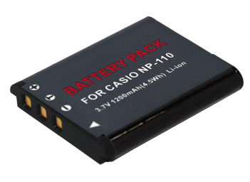 Compatible Digitalkamera Akku CASIO  for Exilim Zoom EX-Z2000VT 