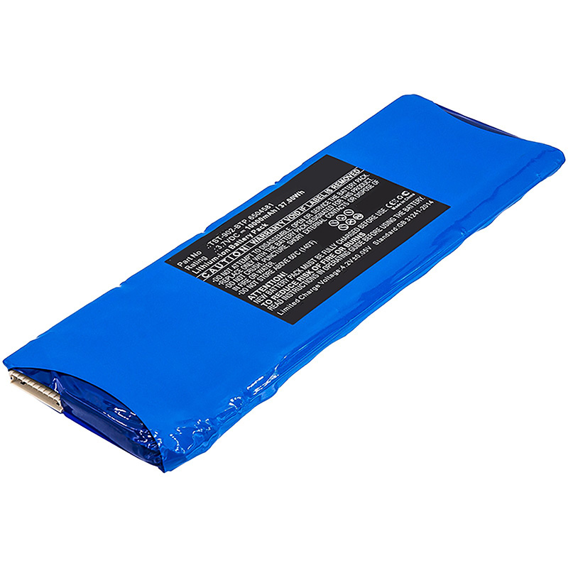 Compatible Gerätebatterie Crestron  for TST-902-BTP 