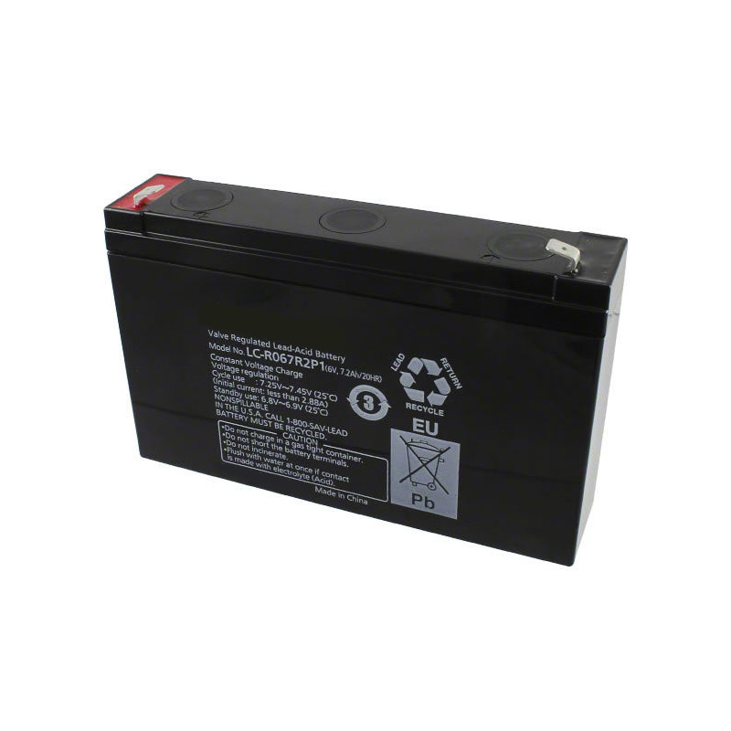 Compatible Gerätebatterie Neurotron  for 6V7.2A 