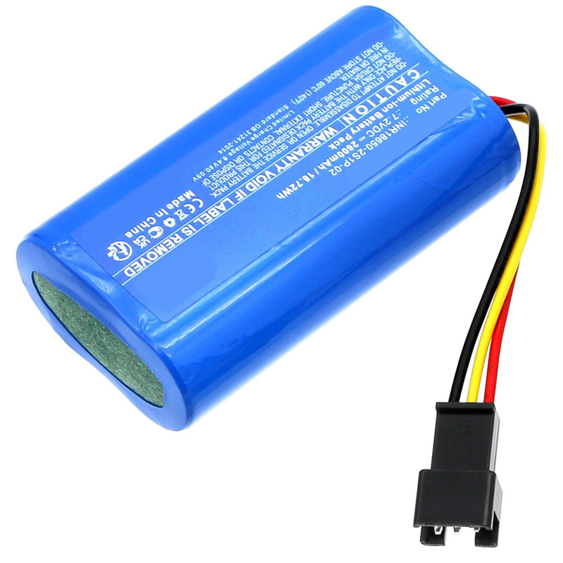 Compatible Gerätebatterie Medcaptain  for 18650-2S1P-02 