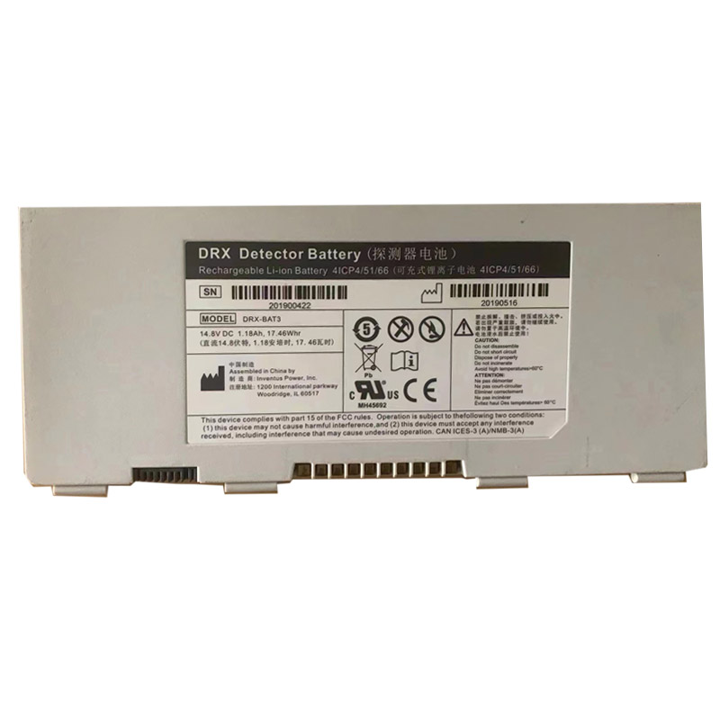 Compatible Gerätebatterie Carestream  for DRX-BAT3 