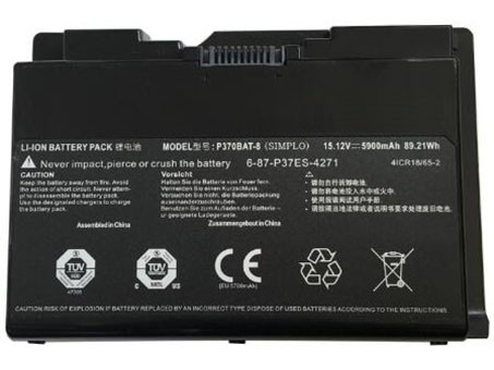 Compatible Notebook Akku CLEVO  for P370SM3 