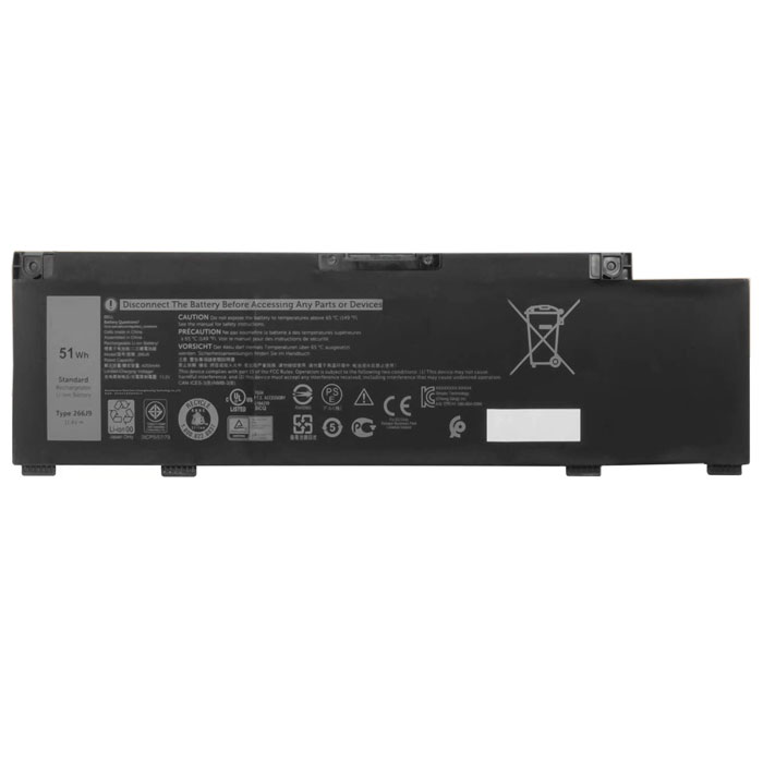 Compatible Notebook Akku DELL  for 15PR-1765BL 
