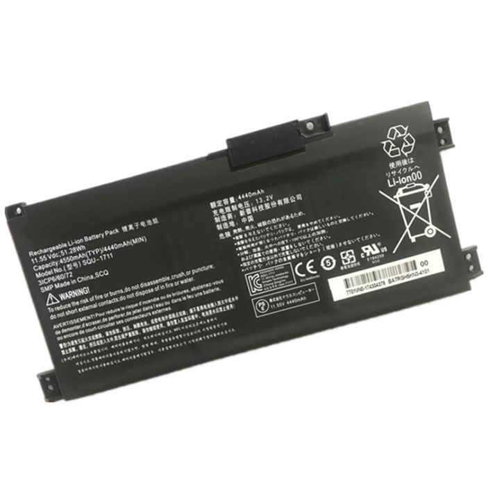 Compatible Notebook Akku HASEE  for 911Air 
