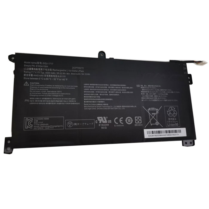 Compatible Notebook Akku SIMPLO  for 916QA108H 