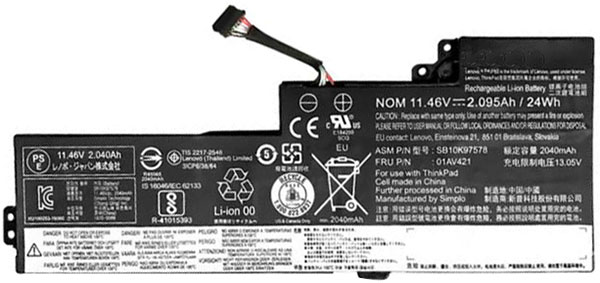 Compatible Notebook Akku LENOVO  for ThinkPad-T480(20L5A00WCD) 