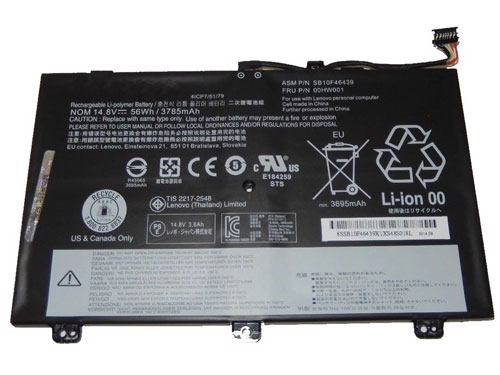 Compatible Notebook Akku LENOVO  for 00HW001 