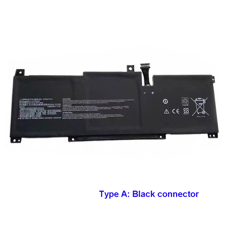 Compatible Notebook Akku MSI  for A10RAS 