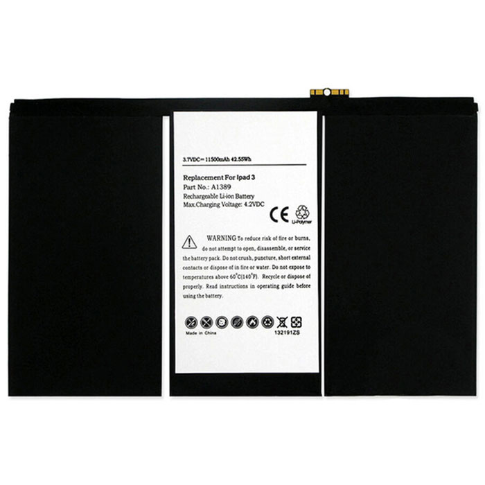 Compatible Tablet Akku APPLE  for 616-0592 